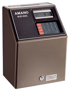 Amano MJR-7000/MJR-8000 Time Clock