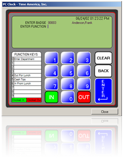 Biometric Hand Punch - Hand Scanner Time Clock