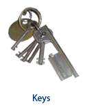 Detex Watchclock Keys