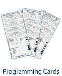 Time Clock Programming Card