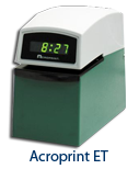 Acroprint-ET Time Stamp